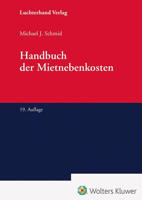 Handbuch der Mietnebenkosten, Buch