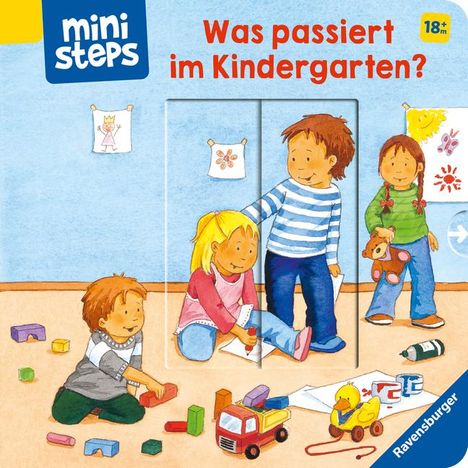Sandra Grimm: ministeps: Was passiert im Kindergarten?, Buch