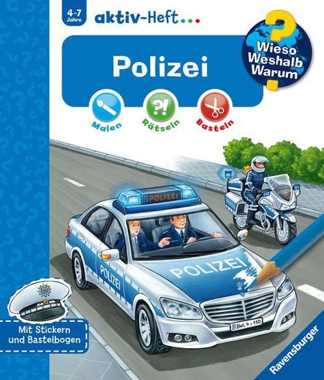 Wieso? Weshalb? Warum? aktiv-Heft: Polizei, Buch