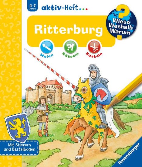 Wieso? Weshalb? Warum? aktiv-Heft: Ritterburg, Buch