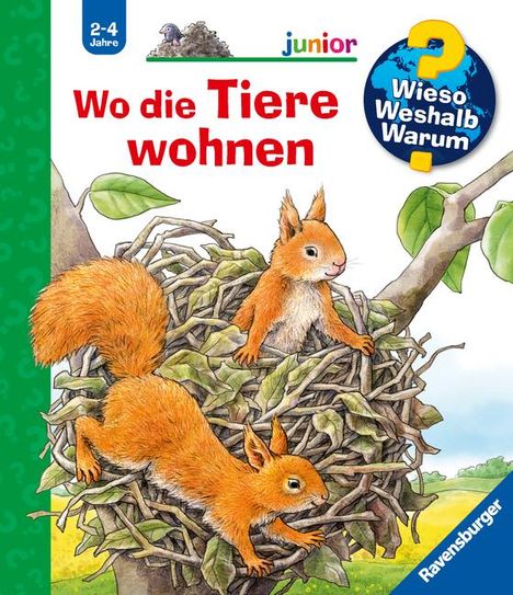 Anne Möller: Wieso? Weshalb? Warum? junior, Band 46: Wo die Tiere wohnen, Buch