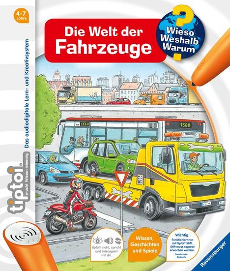 Daniela Flucht: tiptoi® Die Welt der Fahrzeuge, Buch