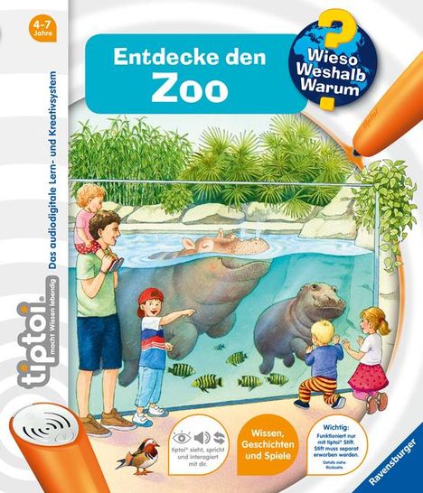 Inka Friese: tiptoi® Wieso? Weshalb? Warum? Entdecke den Zoo (Band 20), Buch