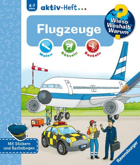 Wieso? Weshalb? Warum? aktiv-Heft: Flugzeuge, Buch