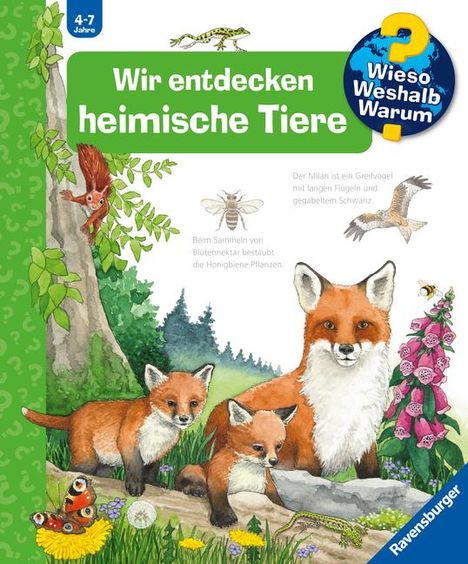 Patricia Mennen: Wieso? Weshalb? Warum?, Band 71: Wir entdecken heimische Tiere, Buch