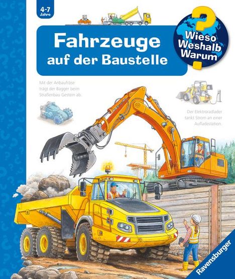 Andrea Erne: Wieso? Weshalb? Warum?, Band 7: Fahrzeuge auf der Baustelle, Buch