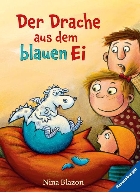 Nina Blazon: Der Drache aus dem blauen Ei, Buch