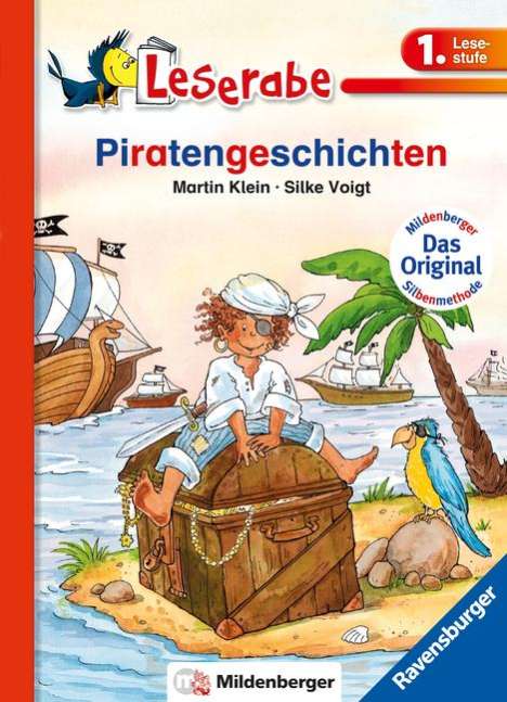 Martin Klein: Piratengeschichten - Leserabe 1. Klasse - Erstlesebuch für Kinder ab 6 Jahren, Buch