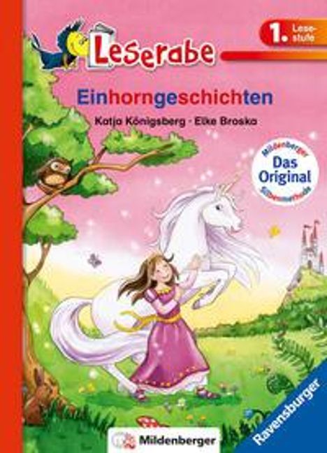 Katja Königsberg: Einhorngeschichten - Leserabe 1. Klasse - Erstlesebuch für Kinder ab 6 Jahren, Buch