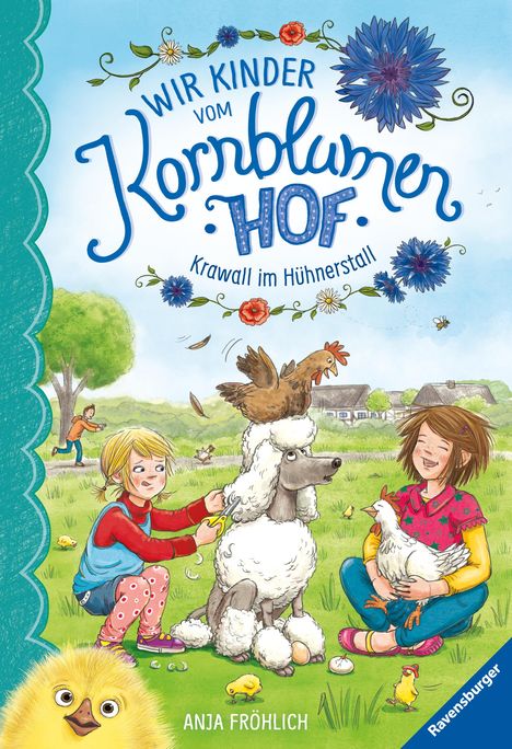 Anja Fröhlich: Wir Kinder vom Kornblumenhof, Band  5: Krawall im Hühnerstall, Buch