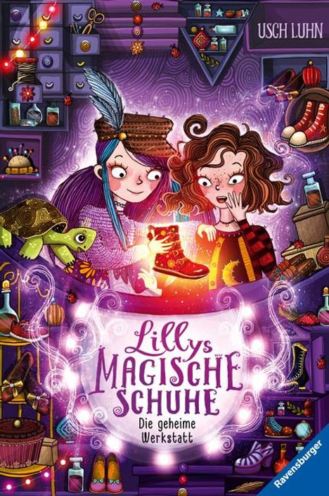 Usch Luhn: Lillys magische Schuhe, Band 1: Die geheime Werkstatt, Buch