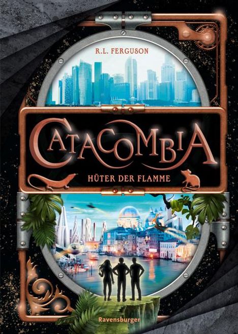 R. L. Ferguson: Catacombia, Band 3: Hüter der Flamme (spannendes Fantasy-Abenteuer ab 10 Jahren), Buch