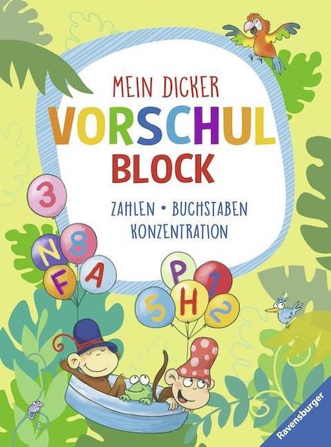 Stefan Lohr: Lohr, S: Mein dicker Vorschulblock, Buch