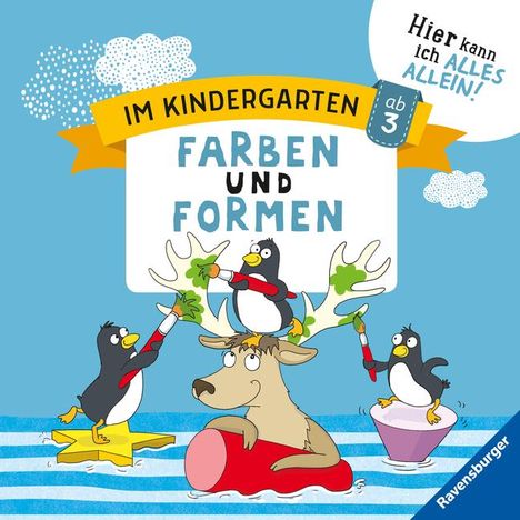 Kirstin Jebautzke: Im Kindergarten: Farben und Formen, Buch