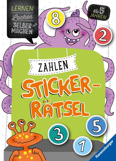 Kirstin Jebautzke: Jebautzke, K: Zahlen-Sticker-Rätsel, Buch