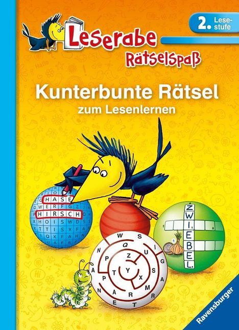 Lena Merk: Kunterbunte Rätsel zum Lesenlernen (2. Lesestufe), Buch