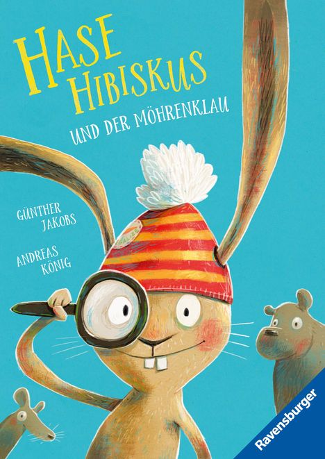 Andreas König (geb. 1956): Hase Hibiskus und der Möhrenklau - Kinderbuch ab 3 Jahren, Pappbilderbuch, Bilderbuch, Buch