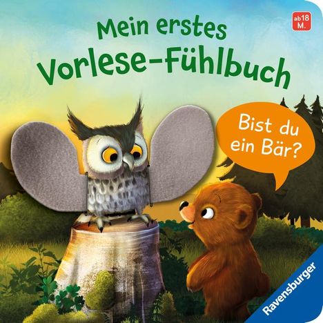 Kathrin Lena Orso: Mein erstes Vorlese-Fühlbuch: Bist du ein Bär?, Buch