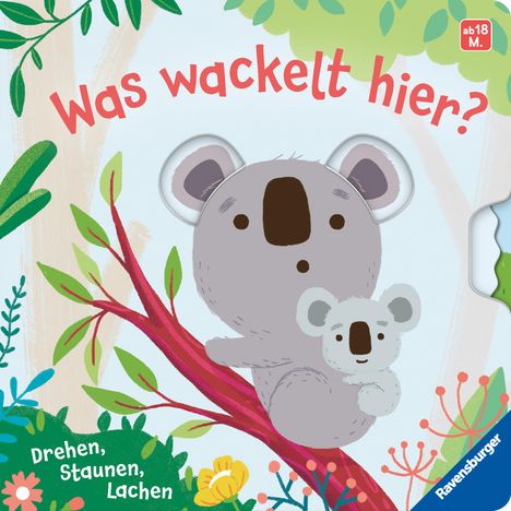 Tiny and Tim Limited: Was wackelt hier? Spielbuch ab 18 Monaten, Bilderbuch, Pappbilderbuch, Buch