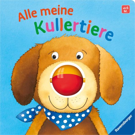 Sandra Grimm: Alle meine Kullertiere - Baby-Buch für Kinder ab 6 Monaten, Spielbuch mit Rasselkugel, Buch