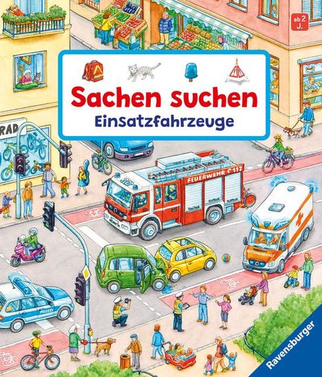 Susanne Gernhäuser: Sachen suchen: Einsatzfahrzeuge, Buch