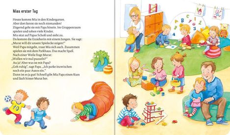Frauke Nahrgang: Im Kindergarten, Buch