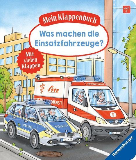 Susanne Gernhäuser: Gernhäuser, S: Mein Klappenbuch: Was machen die Einsatzfahrz, Buch