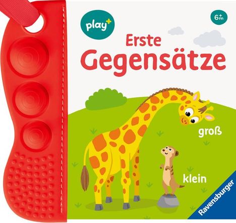 Dynamo Limited: Ravensburger 45633 play+ flip&plop: Erste Gegensätze (Mein allererstes Beißbuch), Buch