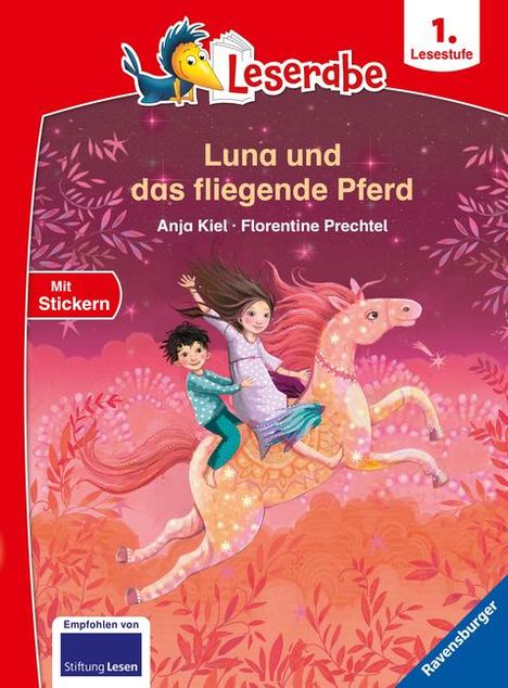 Anja Kiel: Leserabe - 1. Lesestufe: Luna und das fliegende Pferd, Buch