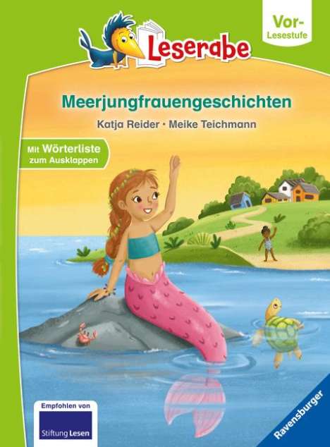 Katja Reider: Meerjungfrauengeschichten - Leserabe ab Vorschule - Erstlesebuch für Kinder ab 5 Jahren, Buch