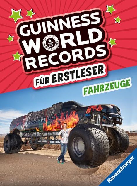 Nina Schiefelbein: Guinness World Records für Erstleser - Fahrzeuge (Rekordebuch zum Lesenlernen), Buch