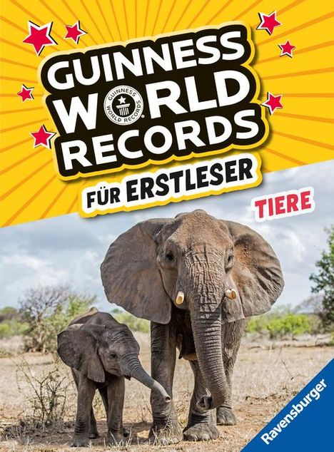 Guinness World Records für Erstleser - Tiere (Rekordebuch zum Lesenlernen), Buch