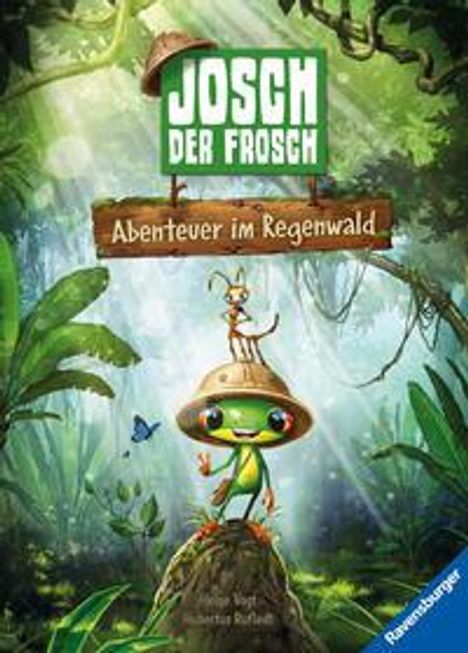 Hubertus Rufledt: Josch der Frosch - Abenteuer im Regenwald - Kinderbuch ab 3 Jahre, Bilderbuch, Vorlesebuch, Buch