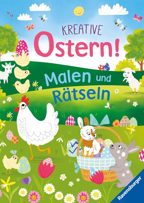 Kreative Ostern! Malen und Rätseln, Buch