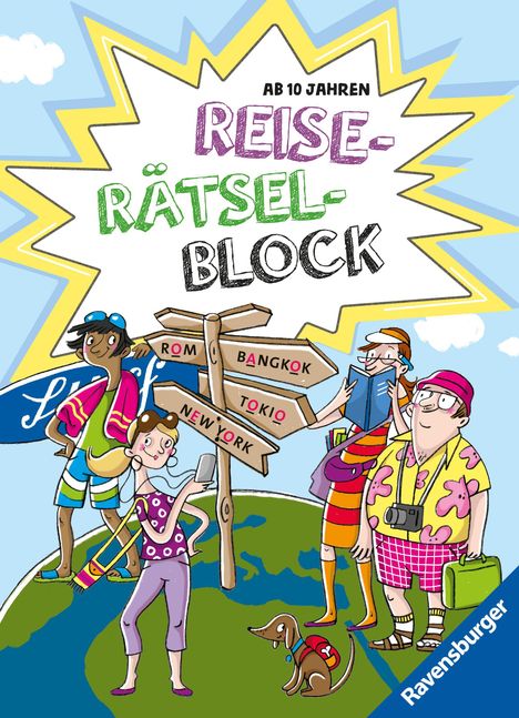 Cornelia Rist: Reise-Rätselblock ab 10 Jahren, Buch