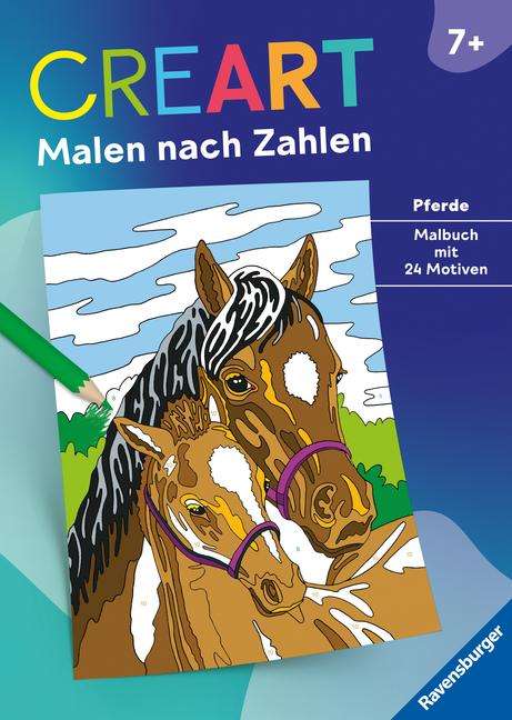 Ravensburger Malen nach Zahlen ab 7 Pferde - 24 Motive, Buch