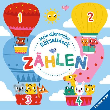 Annabel Savery: Ravensburger Mein allererster Rätselblock - Zählen - Rätselblock für Kinder ab 3 Jahren, Buch