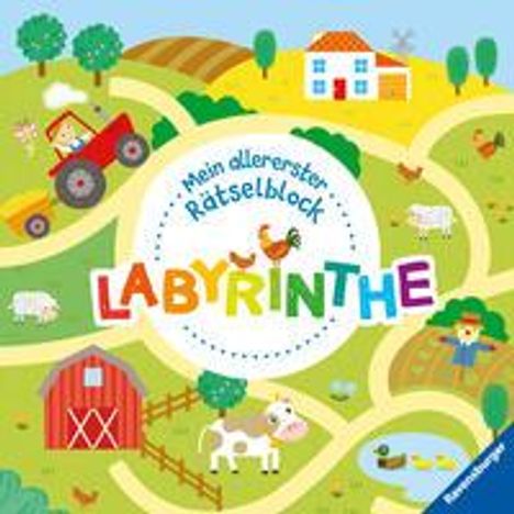 Susannah Bailey: Ravensburger Mein allererster Rätselblock - Labyrinthe - Rätselblock für Kinder ab 3 Jahren, Buch