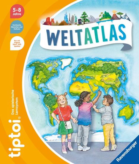 Susanne Gernhäuser: tiptoi® Weltatlas, Buch