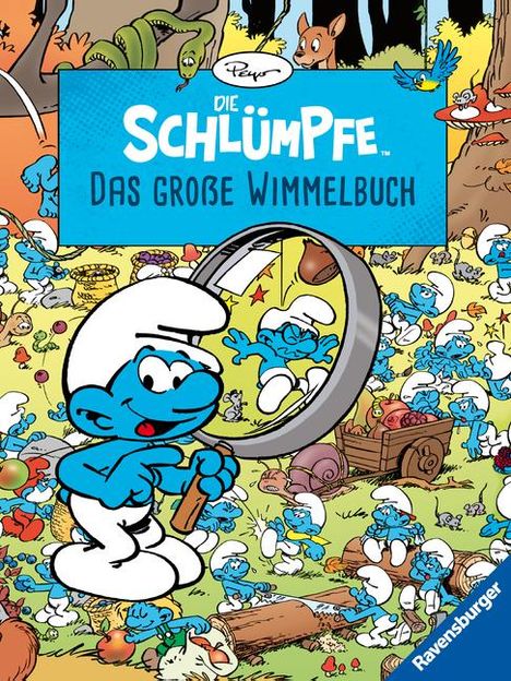 Die Schlümpfe: Das große Wimmelbuch, Buch