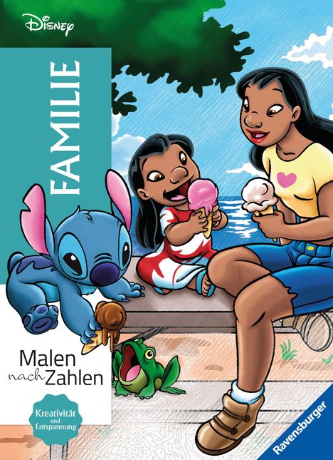 Disney - Malen nach Zahlen: Familie, Buch