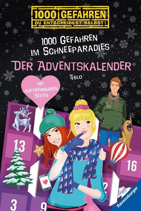 Thilo: Der Adventskalender - 1000 Gefahren im Schneeparadies, Buch