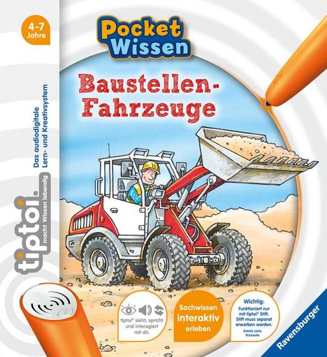 Ralph Späth: Späth, R: tiptoi® Baustellen-Fahrzeuge, Buch