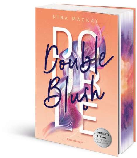 Nina Mackay: Doppelgänger-Agentur, Band 2: Double Blush (Humorvolle New-Adult-Romance für alle Fans von Kiss Me Once | Limitierte Auflage mit Farbschnitt), Buch