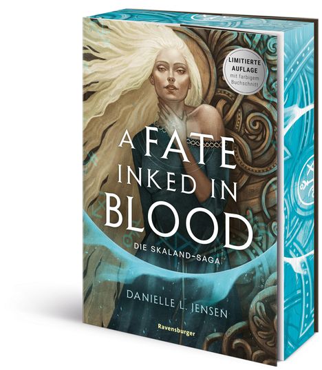 Danielle L. Jensen: A Fate Inked in Blood - Die Skaland-Saga, Band 1 (Epische Romantasy | Limitierte Auflage mit Farbschnitt), Buch