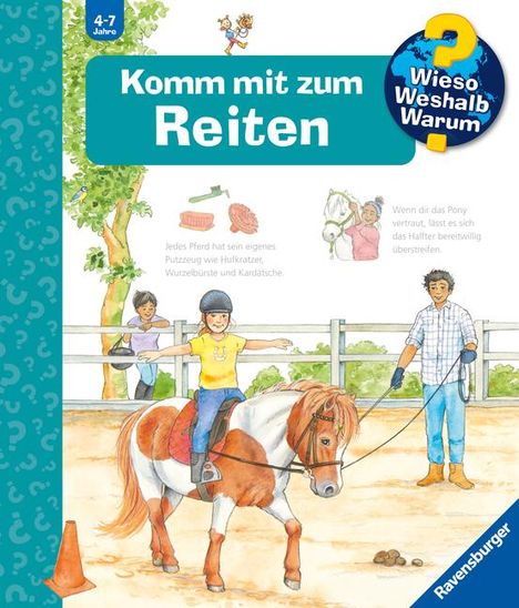 Andrea Erne: Wieso? Weshalb? Warum?, Band 73: Komm mit zum Reiten, Buch