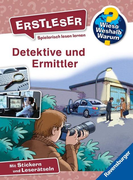 Sandra Noa: Wieso? Weshalb? Warum? Erstleser, Band 11: Detektive und Ermittler, Buch