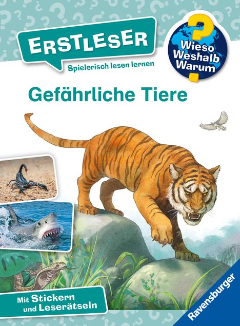 Karin Müller: Wieso? Weshalb? Warum? Erstleser, Band 16: Gefährliche Tiere, Buch