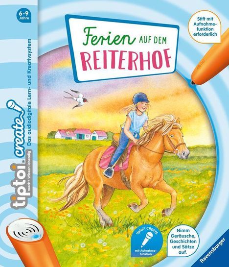 Cee Neudert: tiptoi® CREATE Ferien auf dem Reiterhof, Buch