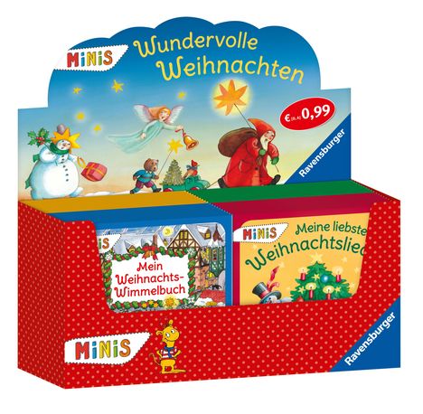 Verkaufs-Kassette "Ravensburger-Minis 122 Weihnachten, Buch